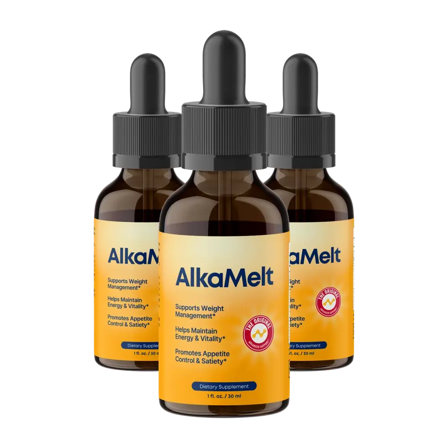 AlkaMelt 3 bottles package